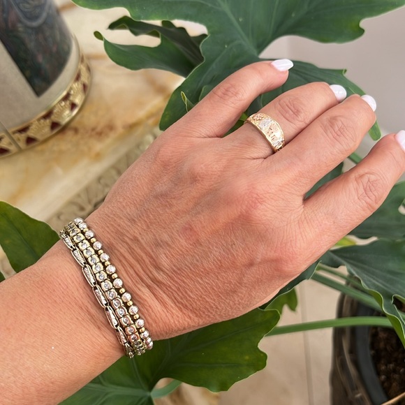 14k Solid Yellow Gold Elephant Ring sz 5 6 7 8 9 - Picture 3 of 14